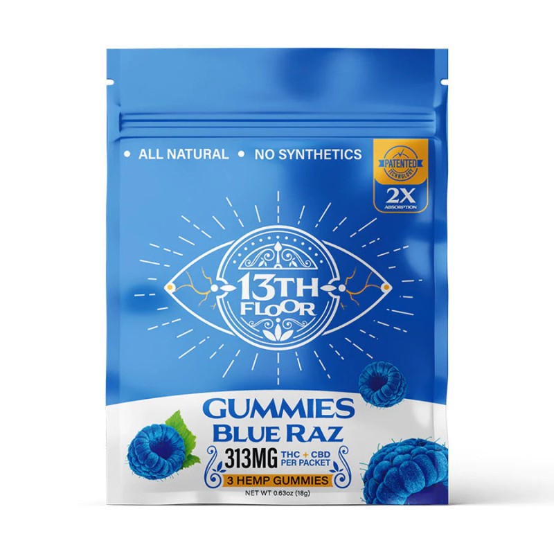 13th Floor VA Compliant 25:1 3ct/pk 24ct Display Gummies