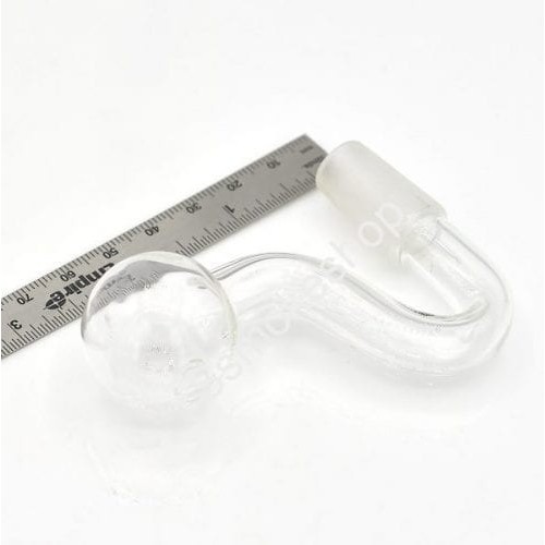 14 MM MALE L BEND OB GLASS ON GLASS