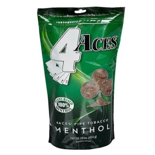 4 ACES MENTHOL TOBACCO/ 6 oz.