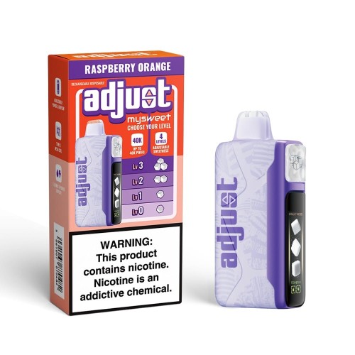 ADJUST MYSWEET DISPOSABLE 40K PUFFS 5CT BOX [100ML]