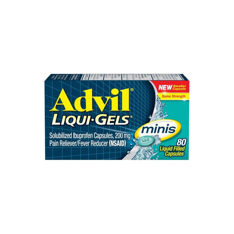 ADVIL - Liqui-Gel - 200mg/ct - 2ct/pk - 25pk/bx