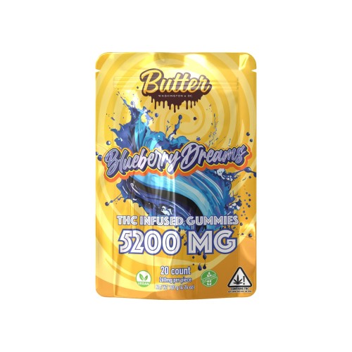 BUTTER 5200MG 25:1 20CT GUMMIES