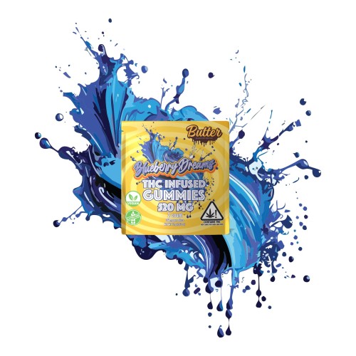 BUTTER 5200MG 25:1 20CT GUMMIES (BLUEBERRY DREAMS)