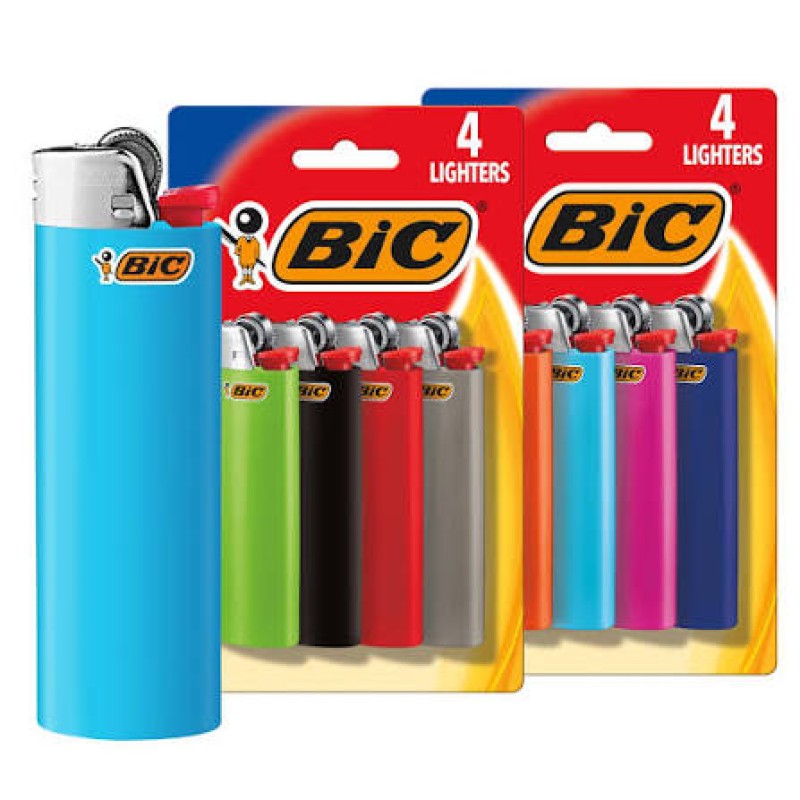 Bic Disposable Lighter Classic Raw 50ct HZ