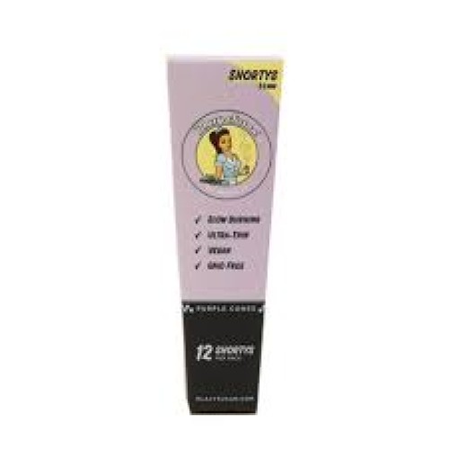 BLAZY SUSAN CONE - 12CONES/PK - 21PK/BX - 252CONES/BX - SHORTYS - PURPLE