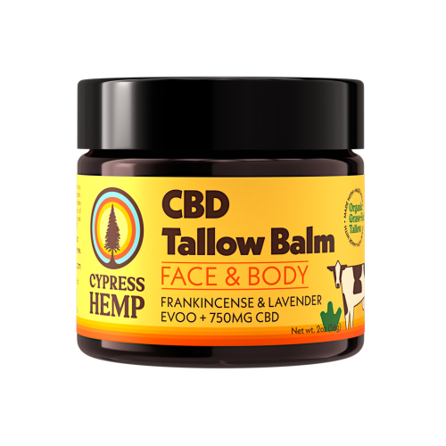 CYPRESS HEMP 750mg Organic CBD Tallow Balm