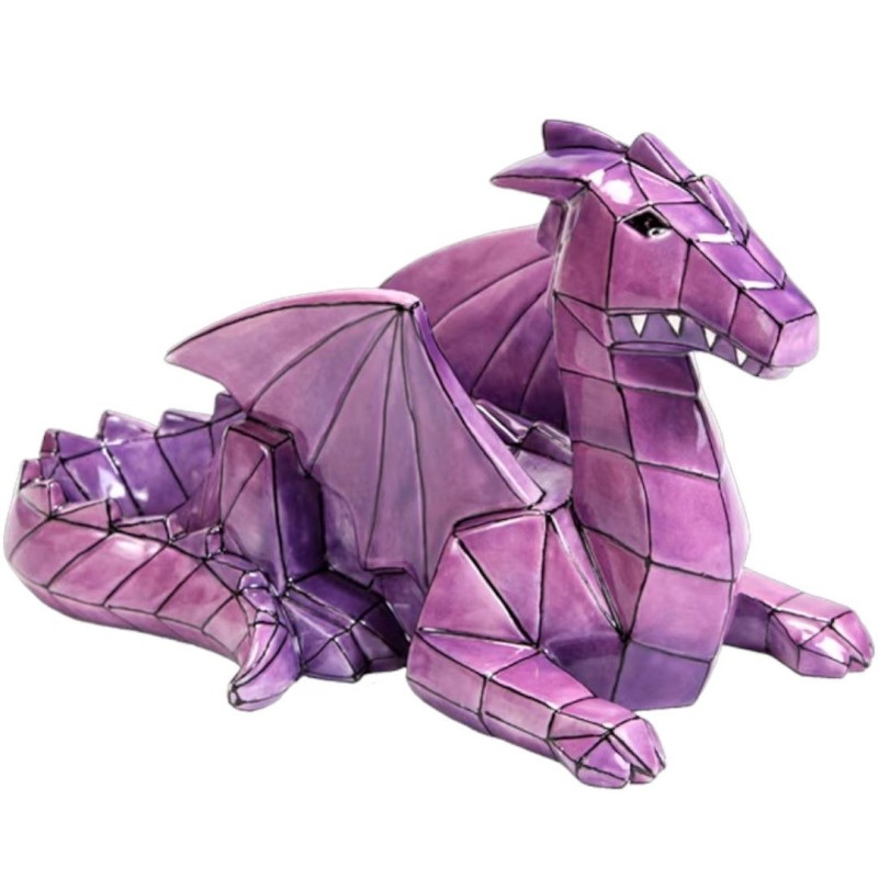 Ceramic Fantasy Glitter Dragon