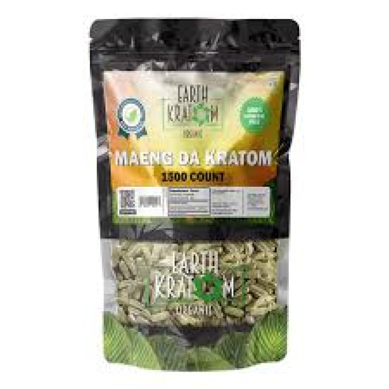 Earth Kratom 1500ct Capsules