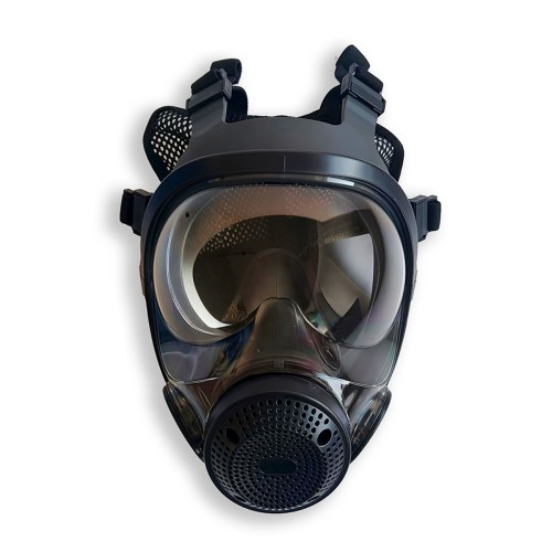 GAS MASK DOUBLE HOSE