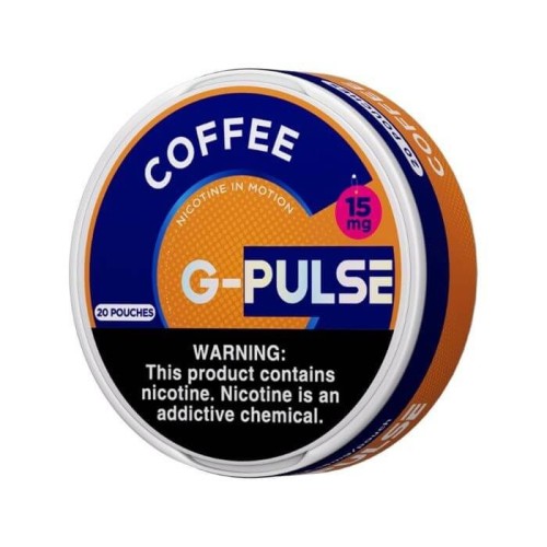GEEK BAR G-PULSE NICOTINE POUCHES 10MG DISPLAY