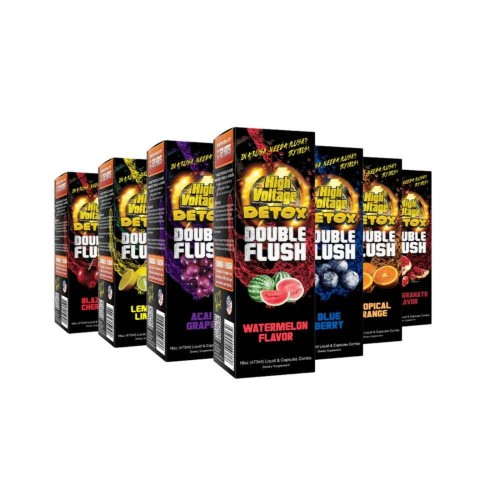 HIGH VOLTAGE DETOX 32OZ LIQUID (WATERMELON)