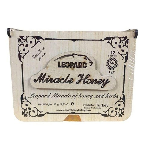 LEOPARD HONEY YELLOW 12CT
