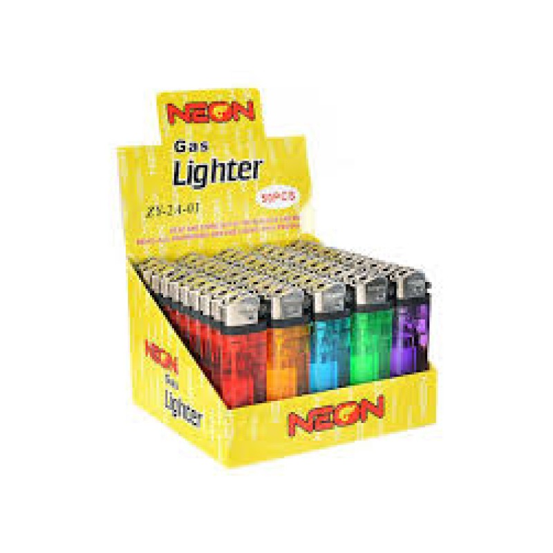 NEON LIGHTER 50CT BOX