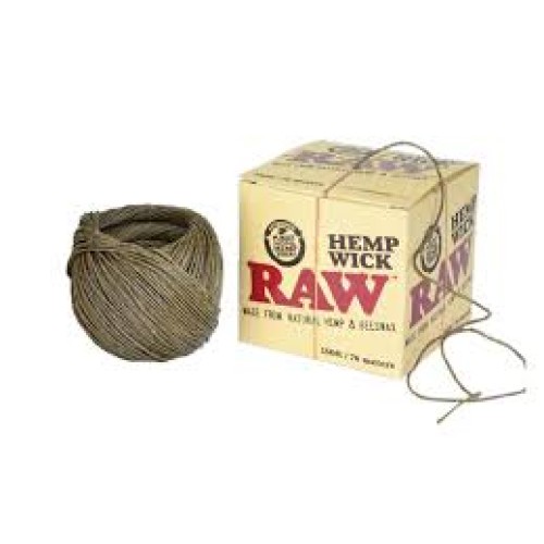 RAW HEMP WICK 250FT