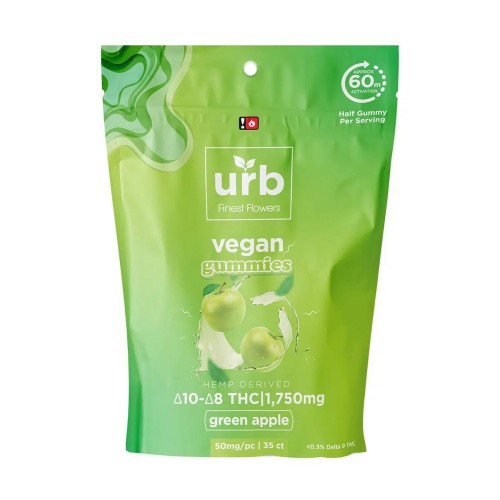 URB DELTA 8 VEGAN GUMMIES 1750mg
