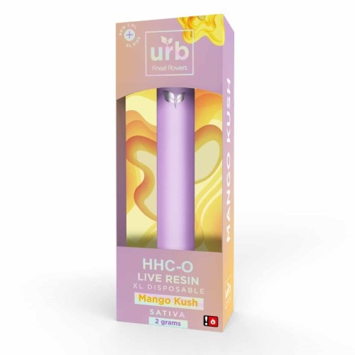 URB HHC-O LIVE RESIN XL DISPOSABLE 2 GRAM