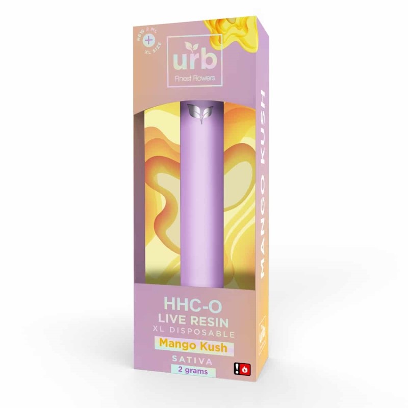 URB HHC-O LIVE RESIN XL DISPOSABLE 2 GRAM