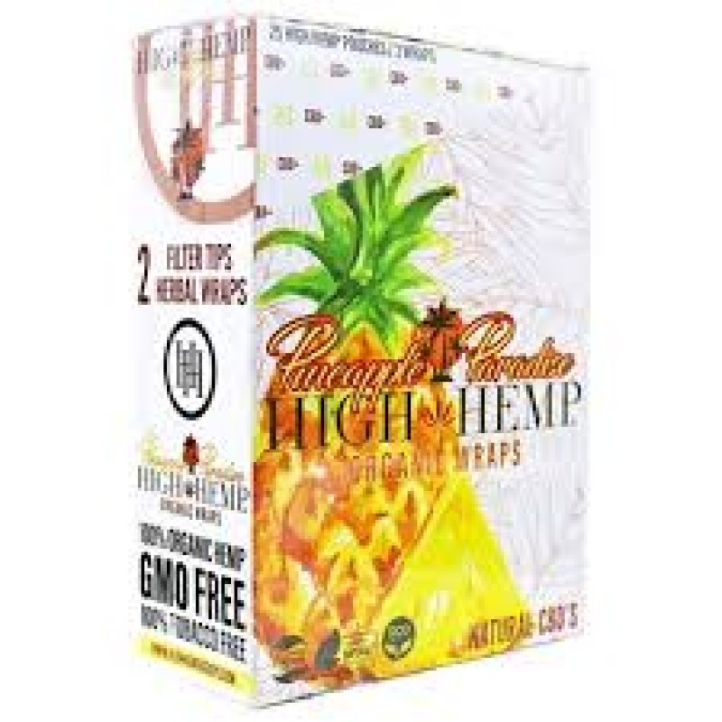High Hemp 2 Wraps 25ct