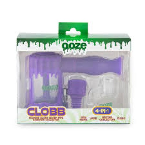 Ooze Clobb Silicone Glass Water Pipe