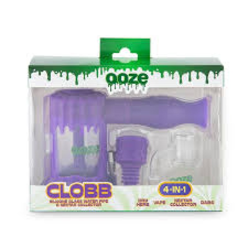 Ooze Clobb Silicone Glass Water Pipe