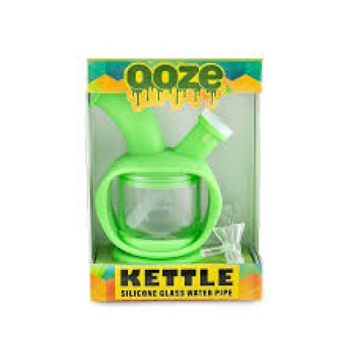 Ooze Kettle Sillicon Glass Water Pipe
