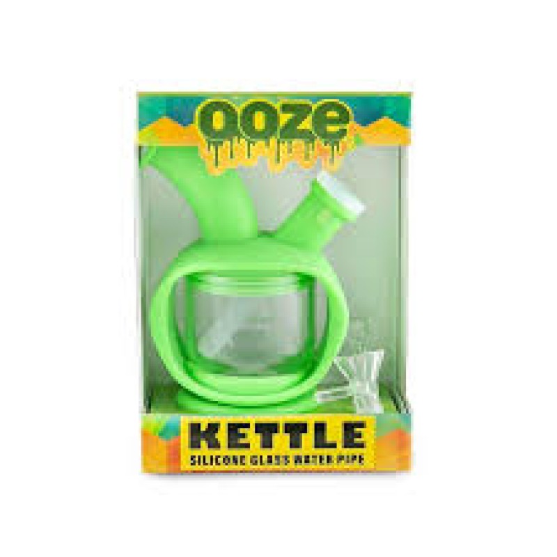 Ooze Kettle Sillicon Glass Water Pipe