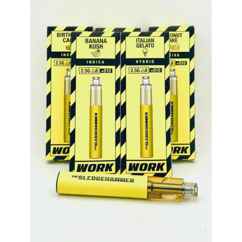 Work Delta-8 Display 2.5g